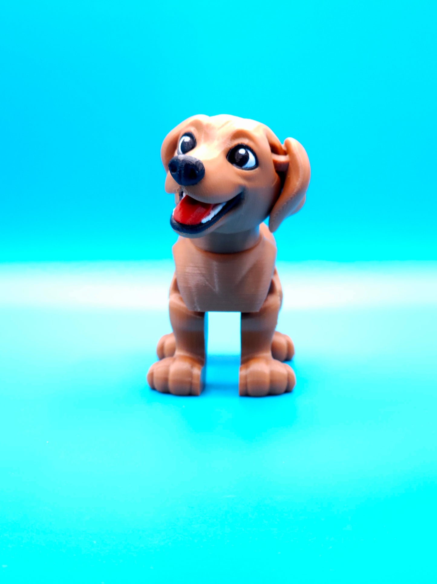 3D Printed Labrador Puppy Figurine