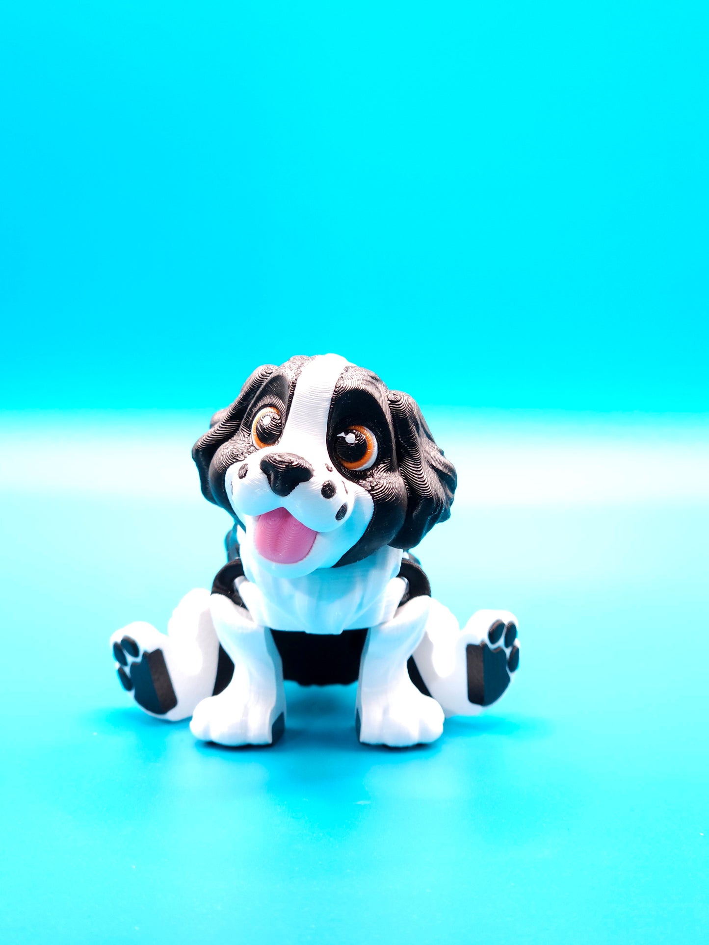 3D Printed Baby Springer Spaniel Puppy Figurine