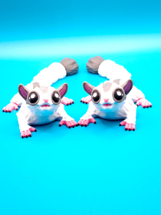 3D Printed Articulated Sugar Glider